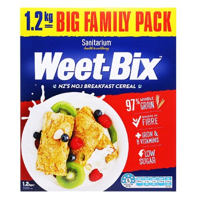 Sanitarium Weet-bix 营养早餐 即食免煮燕麦片饼 1.2kg